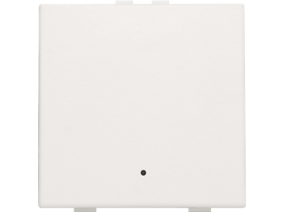 Enkelvoudige drukknop met led voor Niko Home Control, white