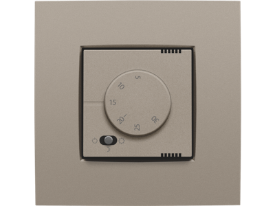 Elektronische thermostaat, bronze