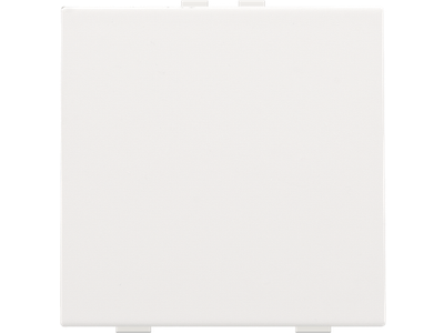 Enkelvoudige drukknop voor Niko Home Control, white coated
