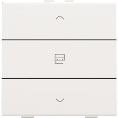 Commande de moteur simple pour Niko Home Control, white coated 