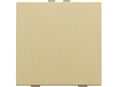 Enkelvoudige drukknop voor Niko Home Control, gold coated