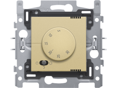 Elektronische thermostaat, gold coated