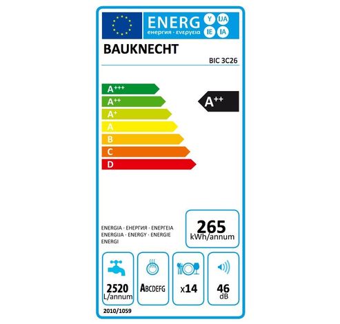 BIC 3C26  Bauknecht