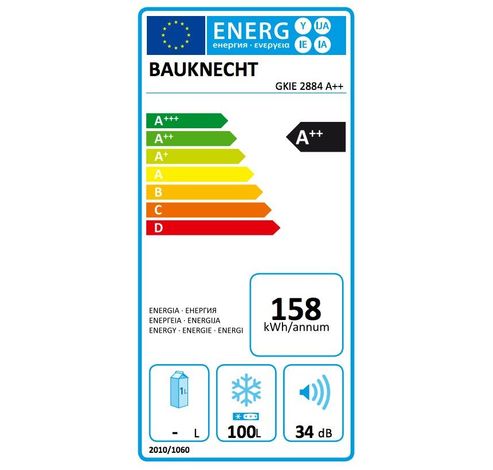 GKIE 2884 A++  Bauknecht