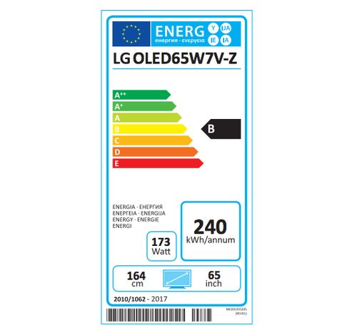 OLED65W7V  LG Electronics