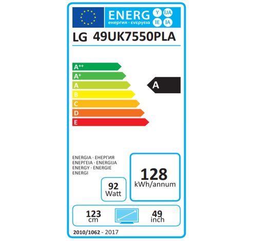 49UK7550PLA  LG Electronics