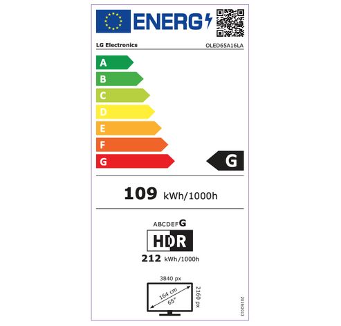 OLED65A16LA  LG Electronics