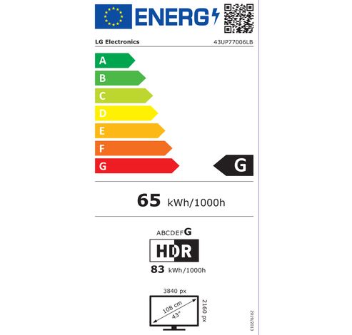 43UP77006LB  LG Electronics