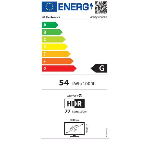 43UQ80003LB  LG Electronics