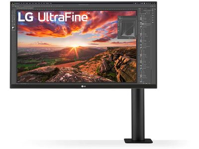 27inch UHD 4K Ergo IPS-monitor met USB Type-C™