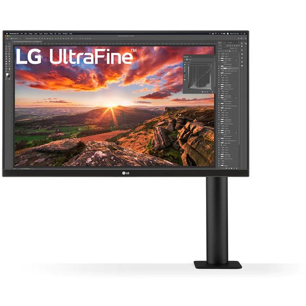 LG Electronics 27inch UHD 4K Ergo IPS-monitor met USB Type-C™