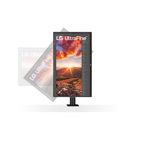 LG Electronics 27inch UHD 4K Ergo IPS-monitor met USB Type-C™