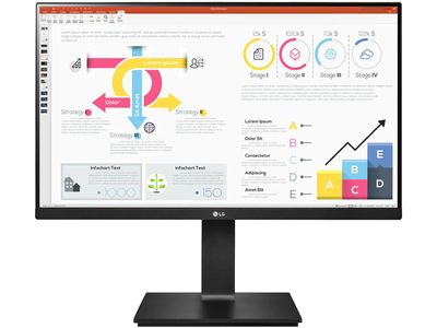 23,8inch QHD IPS-monitor met Daisy Chain en USB Type-C™