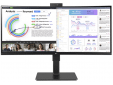 34-inch UltraWide™ WQHD (3440x1440) IPS-monitor met ingebouwde webcam en microfoon