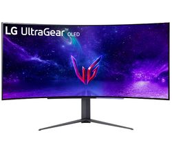 45inch UltraGear™ OLED curved UltraGear monitor WQHD met 240 Hz refreshrate 0,03 ms (GtG) reactietijd LG Electronics