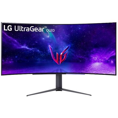 45inch UltraGear™ OLED curved UltraGear monitor WQHD met 240 Hz refreshrate 0,03 ms (GtG) reactietijd 