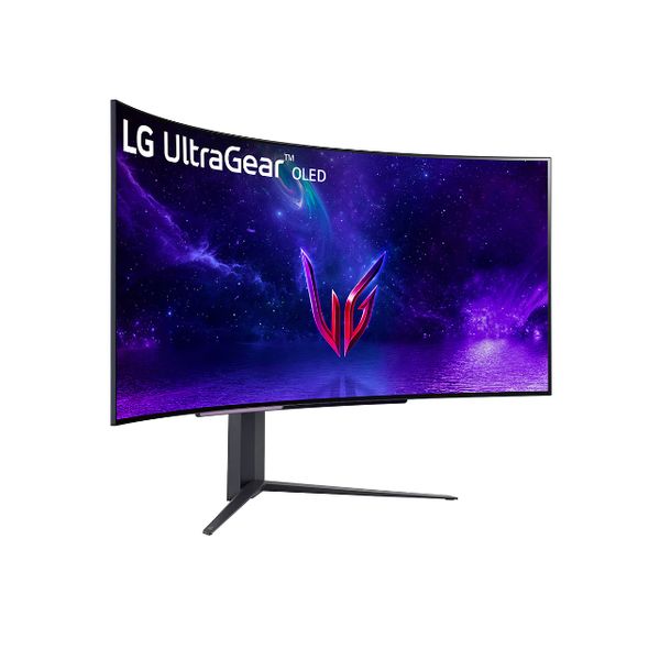 LG Electronics 45inch UltraGear™ OLED curved UltraGear monitor WQHD met 240 Hz refreshrate 0,03 ms (GtG) reactietijd