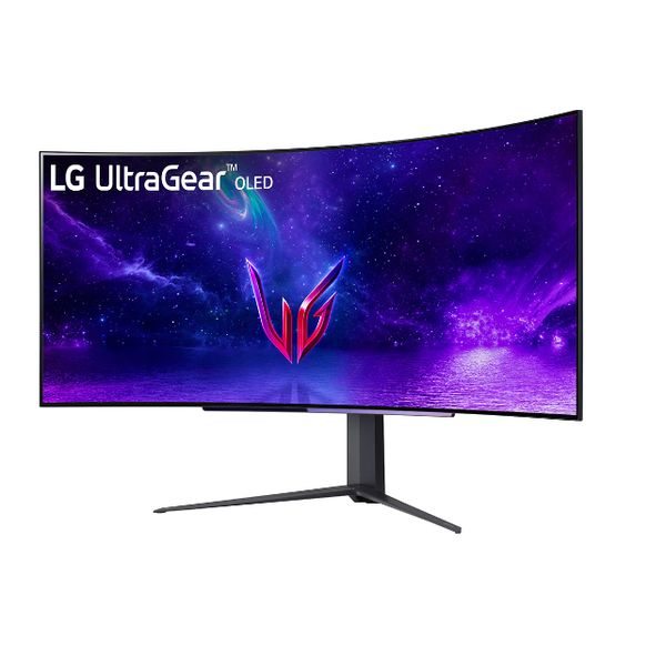 LG Electronics 45inch UltraGear™ OLED curved UltraGear monitor WQHD met 240 Hz refreshrate 0,03 ms (GtG) reactietijd