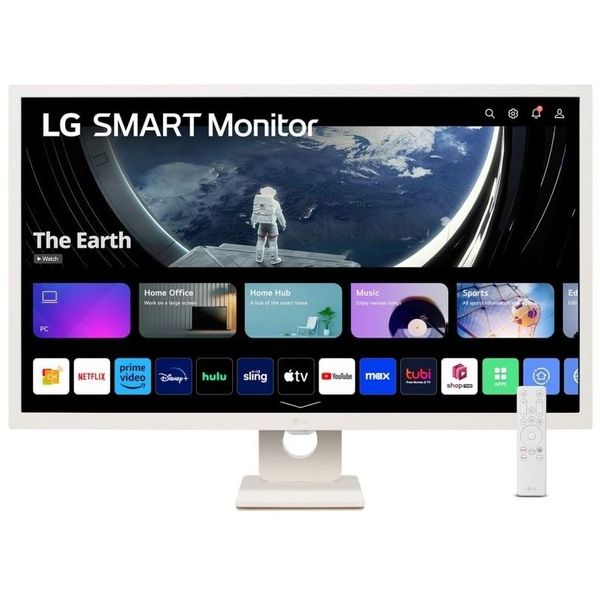 LG Electronics 31,5inch Full HD IPS Smart-monitor met webOS