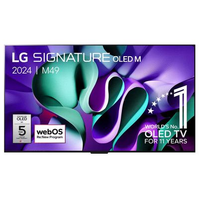 OLED97M49LA 97 Inch LG OLED SIGNATURE M4 4K Smart TV 2024  LG Electronics