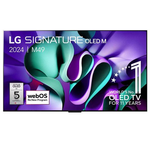 OLED97M49LA 97 Inch LG OLED SIGNATURE M4 4K Smart TV 2024  LG Electronics