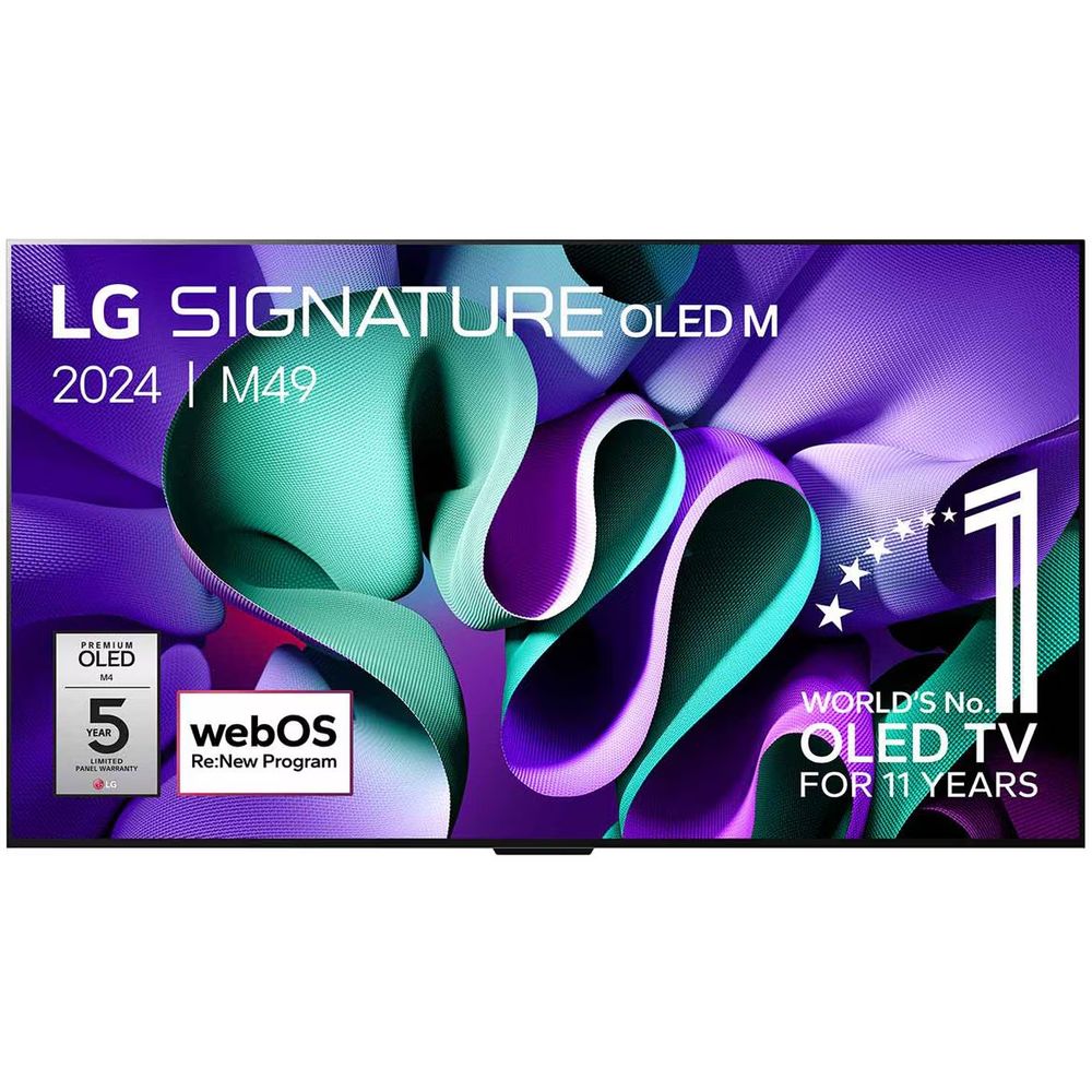 LG Electronics Televisie OLED97M49LA 97 Inch LG OLED SIGNATURE M4 4K Smart TV 2024