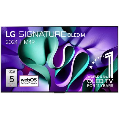 OLED97M49LA 97 Inch LG OLED SIGNATURE M4 4K Smart TV 2024  LG Electronics