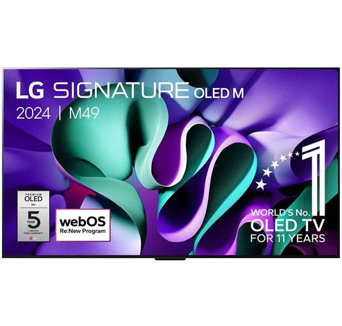 OLED97M49LA 97 Inch LG OLED SIGNATURE M4 4K Smart TV 2024  LG Electronics