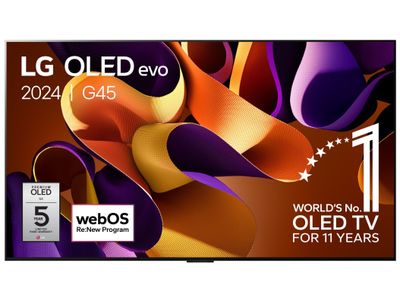 65 Inch LG OLED evo G4 4K Smart TV 2024