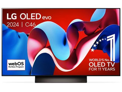 65 Inch LG OLED evo C4 4K Smart TV 2024