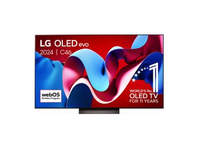 65 Inch LG OLED evo C4 4K Smart TV 2024