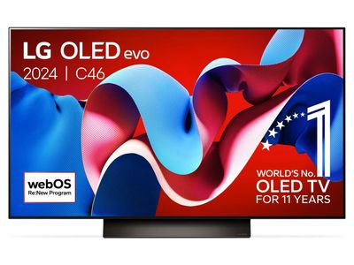 55 Inch LG OLED evo C4 4K Smart TV 2024