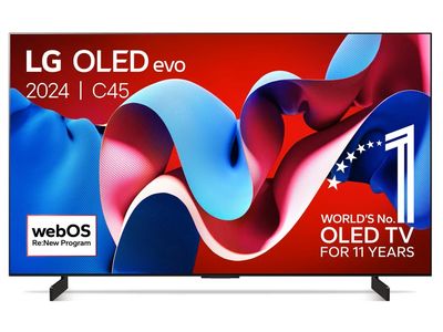 42 Inch LG OLED evo C4 4K Smart TV 2024