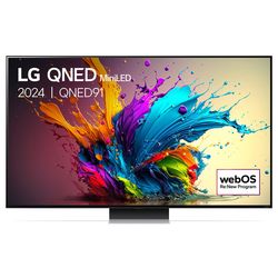 LG Electronics 86QNED91T6A 86 Inch LG QNED MiniLED QNED91 4K Smart TV 2024