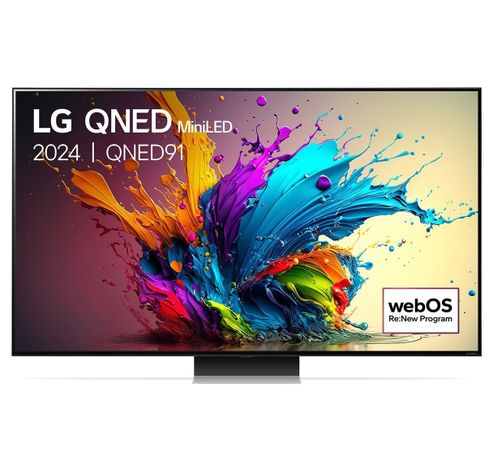 65QNED91T6A 65 Inch LG QNED MiniLED QNED91 4K Smart TV 2024  LG Electronics