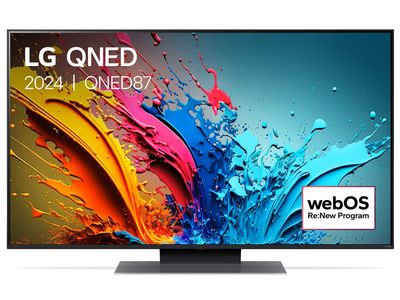 55 Inch LG QNED87 4K Smart TV 2024