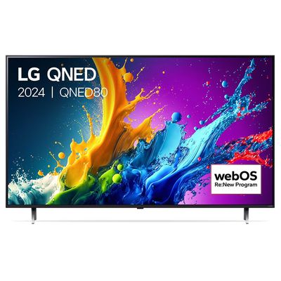 75QNED80T6A 75 Inch LG QNED80 4K Smart TV 2024 LG Electronics