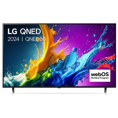 43QNED80T6A 43 Inch LG QNED80 4K Smart TV 2024  LG Electronics