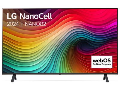 75 Inch NanoCell NANO82 4K Smart TV 2024