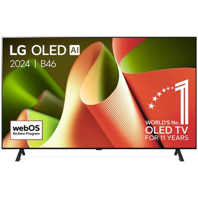 55 Inch LG OLED AI B4 4K Smart TV OLED55B4  LG Electronics