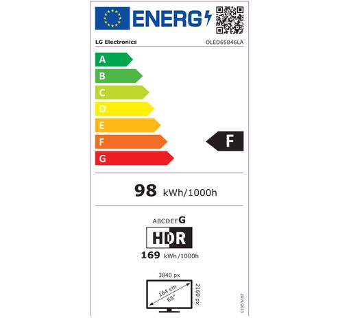 65 Inch LG OLED AI B4 4K Smart TV OLED65B4  LG Electronics