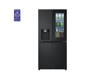 GMG860EPBE 508L Amerikaanse koelkast Zwart InstaView™ DoorCooling+™ Uvnano™