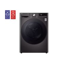 RH90V9ZVEN 9kg DUAL Inverter Warmtepomp Droger Zwart Eco Hybrid™ Allergy Care™ Auto Cleaning Condenser 