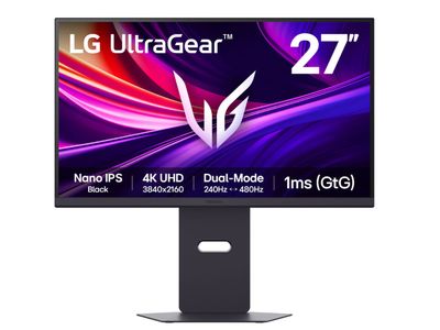 UltraGear 27G850A-B - 27 inch - 3840 x 2160 (Ultra HD 4K) - 1 ms - 240 Hz