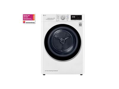 RH80V9AV4N 8kg DUAL Inverter Warmtepomp Droger Wit | Auto Cleaning Condenser | Allergy Care™
