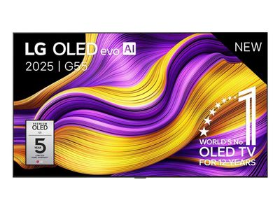 OLED55G55LW LG OLED evo AI G5 4K Smart TV 2025 25inch