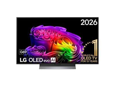 OLED48G69LS 48 inch LG OLED evo AI G6 4K Smart TV 2026