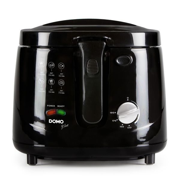 Domo DO461FR Friteuse met filterdeksel 2,5 L B-Smart