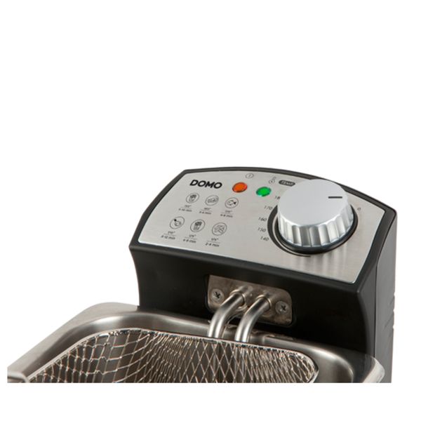 Domo DO457FR Friteuse Inox kuip  3L 2200 Watt