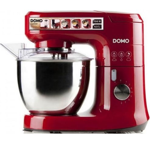 Keukenrobot - 4,5 L - 700 W Rood  Domo